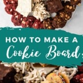 collage of cookie platter photos